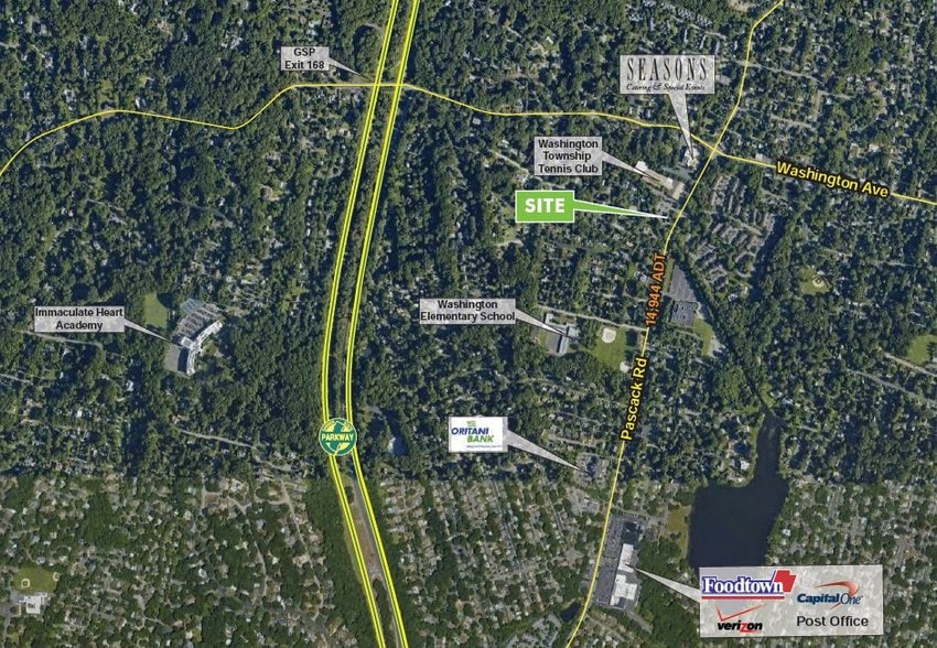 590 Pascack Rd, Washington Township Bergen, NJ à louer - Aérien – Image 3 sur 4