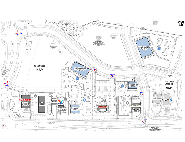 12709 Albemarle Rd, Charlotte, NC à louer - Plan de site – Image 3 sur 5