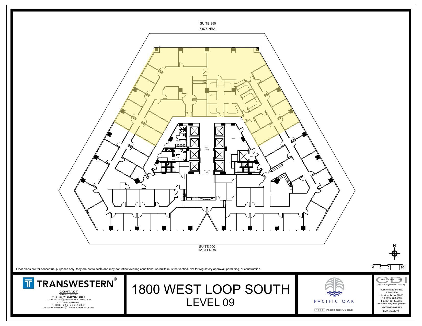 1800 West Loop S, Houston, TX à louer Plan d’étage– Image 1 sur 1