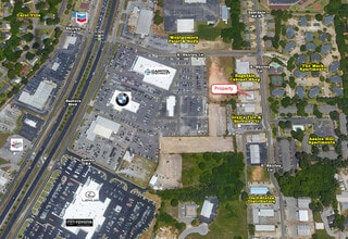 5772-5774 E Shirley Ln, Montgomery, AL - VUE AÉRIENNE  vue de carte