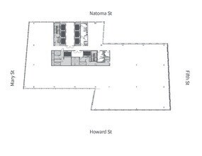 415 Natoma St, San Francisco, CA à louer Plan d’étage– Image 1 sur 1