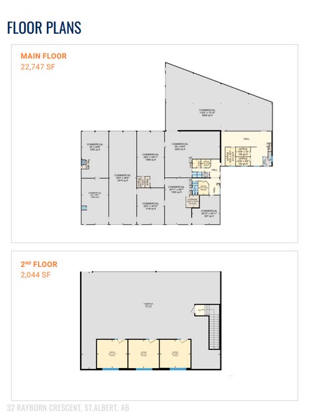 32 Rayborn Cres, St. Albert, AB à vendre - Plan d’étage – Image 3 sur 3