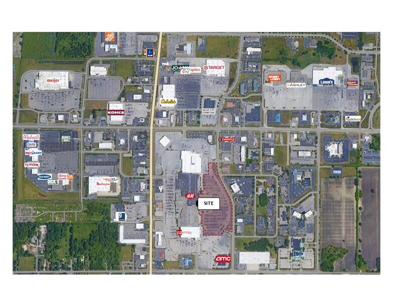 4750 Fashion Square Blvd, Saginaw, MI à vendre - Photo de l’immeuble – Image 2 sur 2