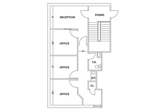 211 Commons Way, Princeton, NJ à louer Plan d’étage– Image 1 sur 2