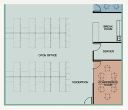 2603-2633 Camino Ramon, San Ramon, CA à louer Plan d’étage– Image 1 sur 1