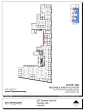 207 Queens Quay W, Toronto, ON à louer Plan d’étage– Image 1 sur 1