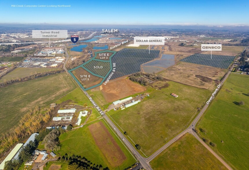 Hwy 22 & Kuebler Blvd, Salem, OR à vendre - Aérien – Image 3 sur 5