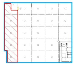 8648 Glenmont Dr, Houston, TX à louer Plan d’étage– Image 2 sur 3