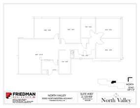30500 Northwestern Hwy, Farmington Hills, MI à louer Plan d’étage– Image 1 sur 2