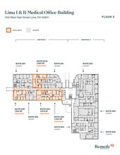 830 W High St, Lima, OH à louer Plan d’étage– Image 1 sur 5