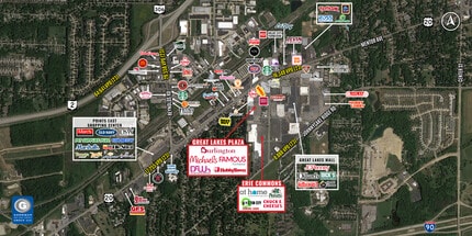 7900 Plaza Blvd, Mentor, OH - Vue aérienne  vue de carte