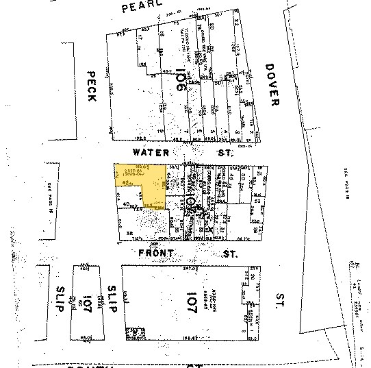 261 Water St, New York, NY à louer - Plan cadastral – Image 2 sur 4