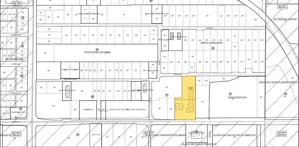 2613 W 64th Ave, Denver, CO à vendre - Plan cadastral – Image 3 sur 3