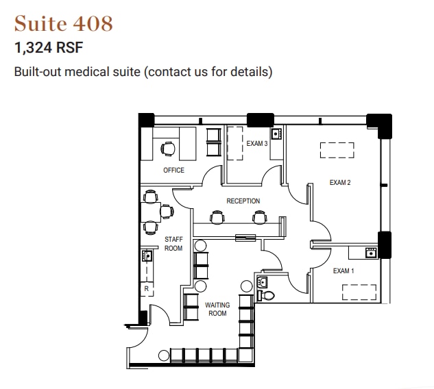 4060 4th Ave, San Diego, CA à louer Plan d’étage– Image 1 sur 1