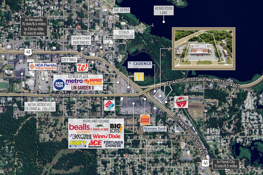 315 S Us-41, Inverness, FL à vendre - Photo de l’immeuble – Image 2 sur 19