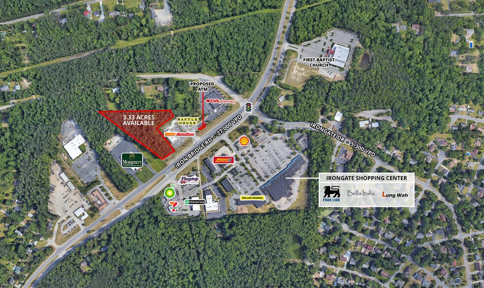 6450 Iron Bridge Rd, Richmond, VA à vendre - Photo principale – Image 1 sur 4