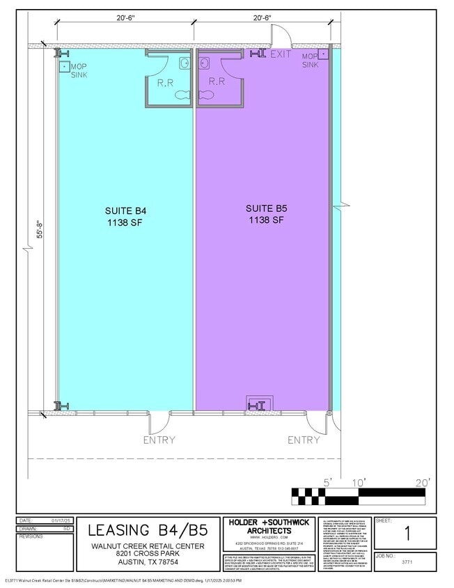 8201 Cross Park Dr, Austin, TX à louer Plan d’étage– Image 1 sur 1
