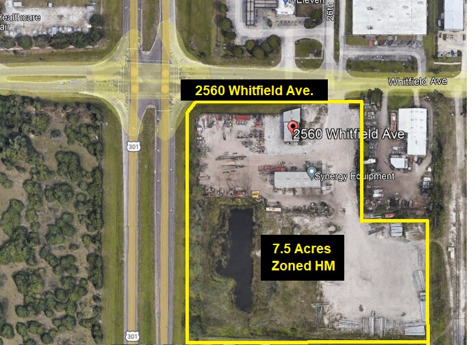 2560 Whitfield Ave, Sarasota, FL à vendre Aérien– Image 1 sur 4