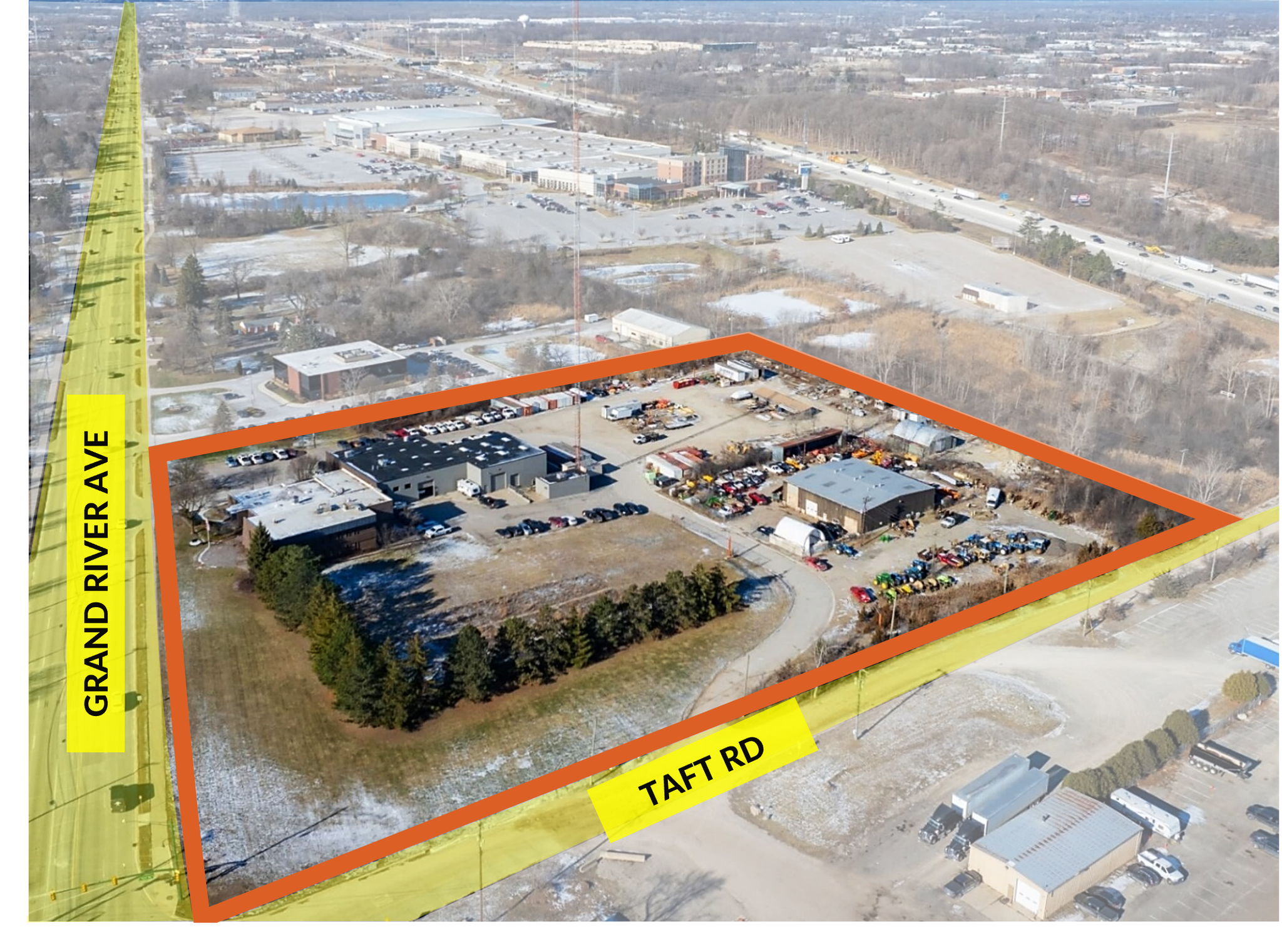 45500 Grand River Ave, Novi, MI à vendre Photo principale– Image 1 sur 9