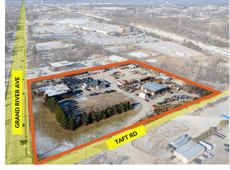 Plus de détails pour 45500 Grand River Ave, Novi, MI - Terrain à vendre
