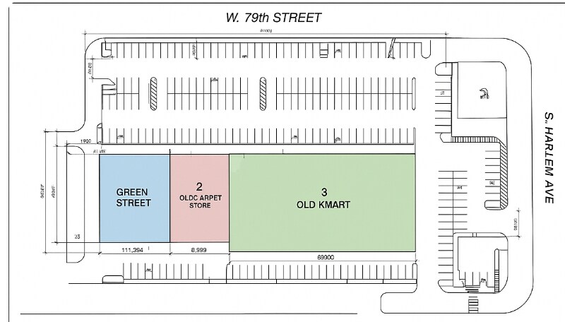 7325-7333 W 79th St, Bridgeview, IL à vendre - Plan d’étage – Image 3 sur 3