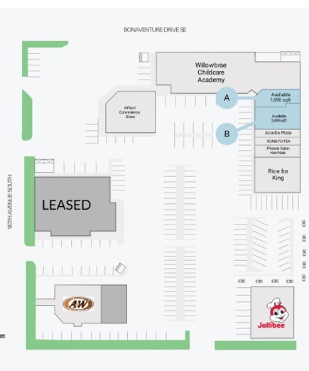 9110 Macleod Trl, Calgary, AB à louer Plan d’étage– Image 1 sur 1