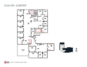 1033 University Pl, Evanston, IL à louer Plan d’étage– Image 1 sur 1