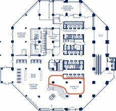 411 1st St SE, Calgary, AB à louer Plan d’étage– Image 1 sur 1