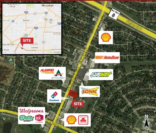 15999 S Post Oak, Houston, TX à louer - Aérien – Image 2 sur 5