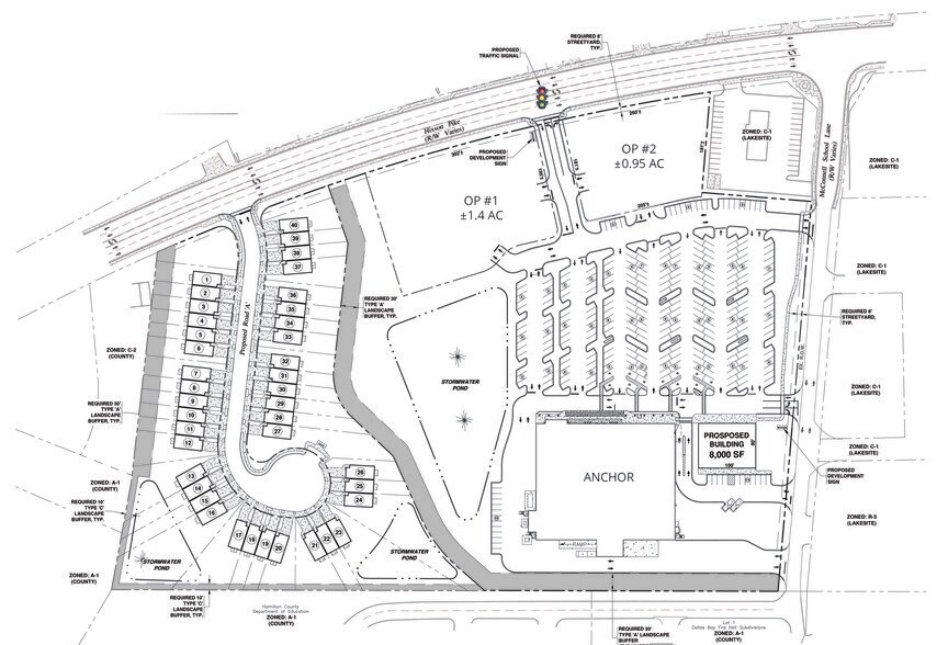 8426 Hixson Pike, Hixson, TN à louer - Plan de site – Image 2 sur 2