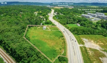8035 Apison Pike, College Dale, TN - VUE AÉRIENNE vue de carte - Image1