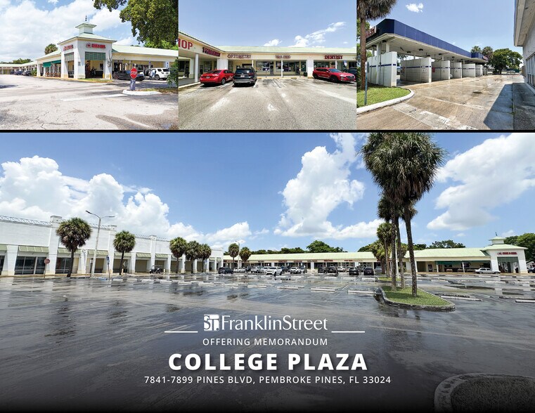 7841-7899 Pines Blvd, Pembroke Pines, FL à vendre - Photo de l’immeuble – Image 1 sur 25