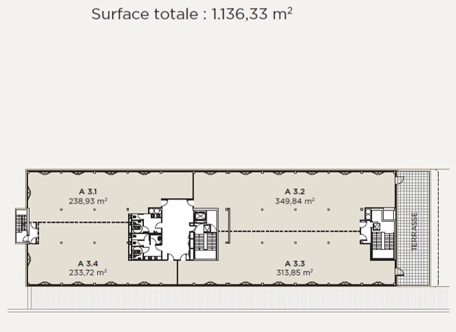 660 Chemin Du Littoral, Marseille à louer Plan d’étage– Image 1 sur 2