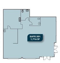 2816 Erwin Rd, Durham, NC à louer Plan d’étage– Image 1 sur 2