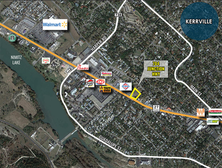 704 Junction Hwy, Kerrville, TX à louer - Photo de l’immeuble – Image 3 sur 10