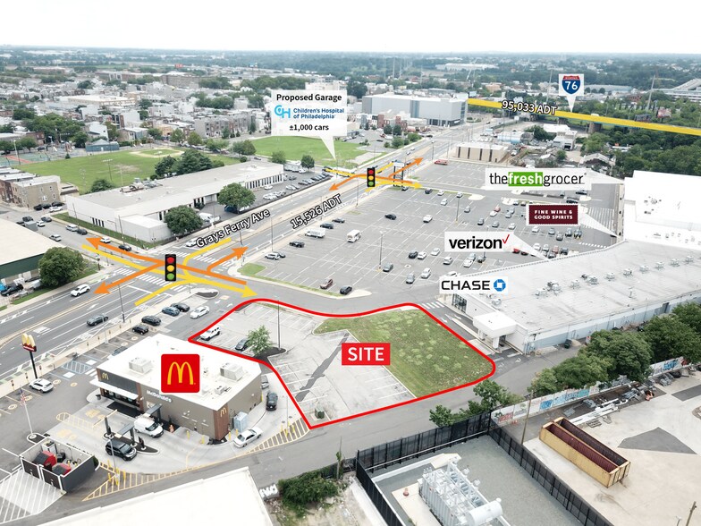 2897 Grays Ferry Avenue, Philadelphia, PA à louer - Photo principale – Image 1 sur 2