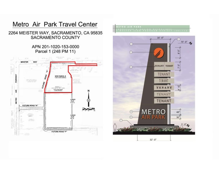 2264 Meister Way Metro Air Park, Sacramento, CA à vendre - Plan de site – Image 2 sur 2