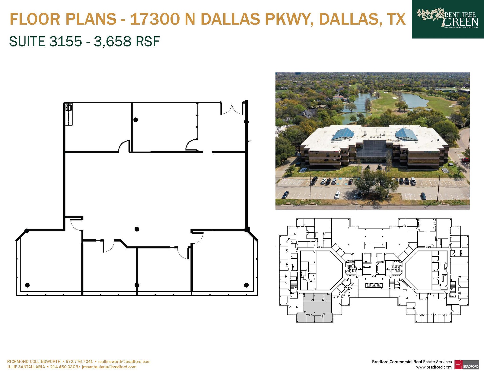 17300 N Dallas Pky, Dallas, TX à louer Plan d’étage– Image 1 sur 1