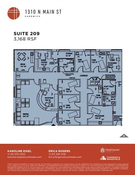 1310 Main St, Sandwich, IL à louer - Plan d’étage – Image 3 sur 3