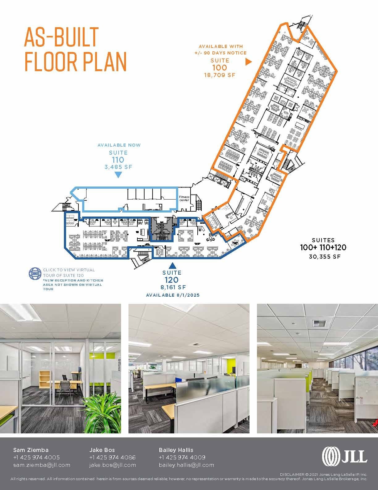 10700 Northup Way, Bellevue, WA à louer Plan d’étage– Image 1 sur 1