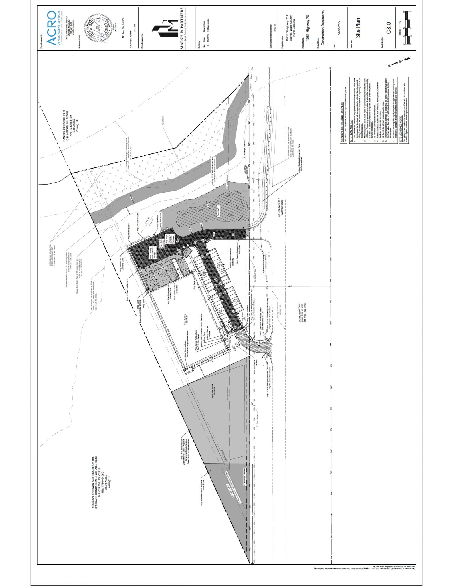 1951 US-70, Garner, NC à louer Plan de site– Image 1 sur 1