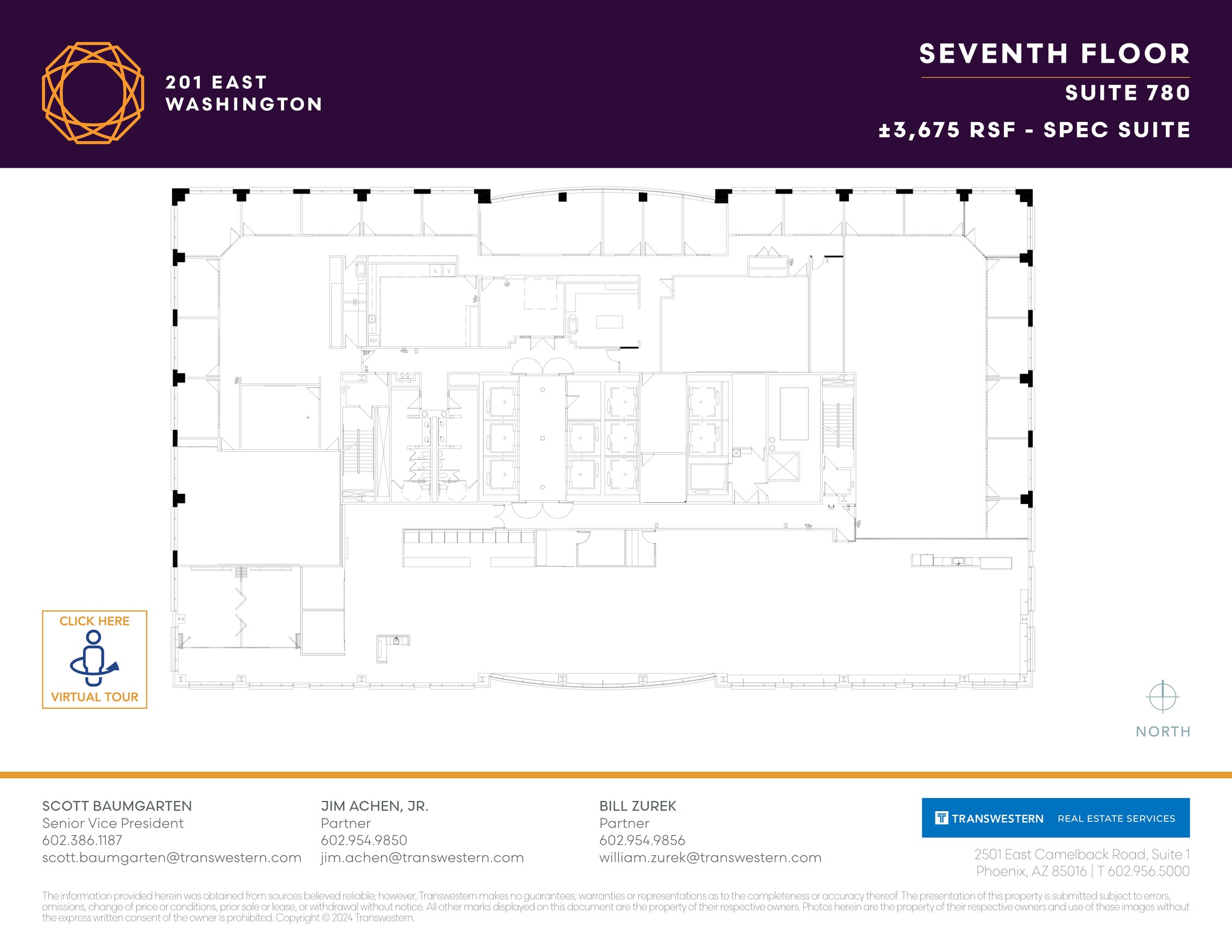 201 E Washington St, Phoenix, AZ à louer Plan de site– Image 1 sur 1
