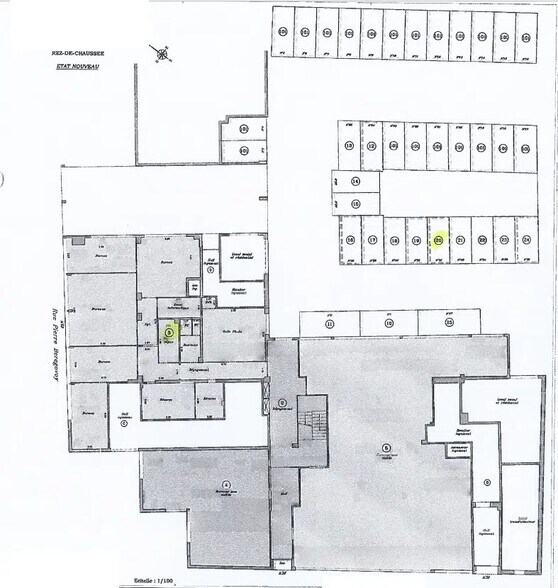 Bureau dans Clichy à vendre - Plan d’étage – Image 3 sur 4
