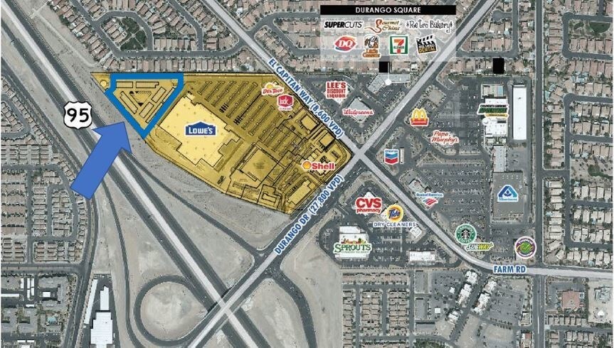El Capitan & Durango, Las Vegas, NV à vendre - Aérien – Image 3 sur 4