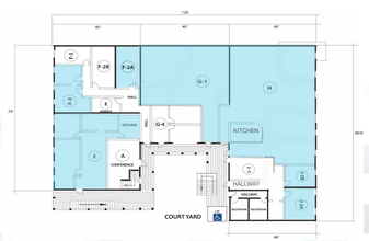 550 Main St, Placerville, CA à louer Plan d’étage– Image 1 sur 2
