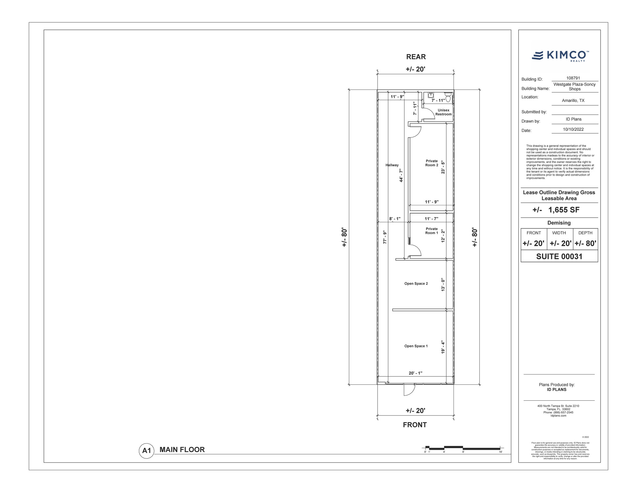 2500-3130 S Soncy Rd, Amarillo, TX à louer Photo de l’immeuble– Image 1 sur 1