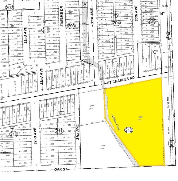 3000 St. Charles Rd, Bellwood, IL à louer - Plan cadastral – Image 2 sur 2