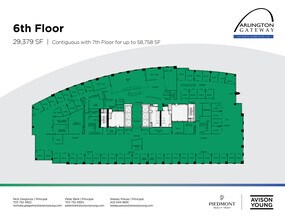 901 N Glebe Rd, Arlington, VA à louer Plan d’étage– Image 1 sur 1