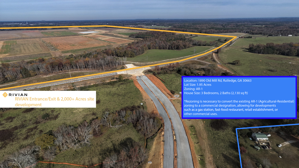 1890 Old Mill Rd, Rutledge, GA à vendre - Photo de l’immeuble – Image 3 sur 7