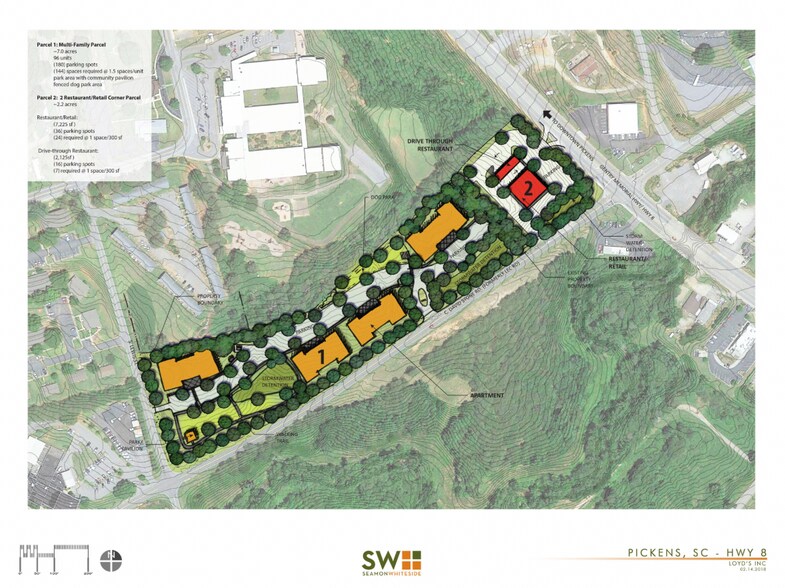 00 C David Stone Rd, Pickens, SC à vendre - Plan de site – Image 2 sur 3